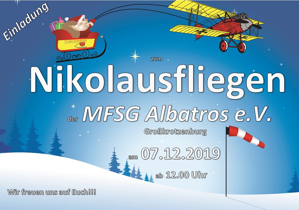 Nikolausfliegen2019 MFSG Albatros