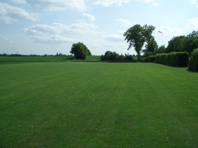 Flugfeld Nord-Süd Richtung